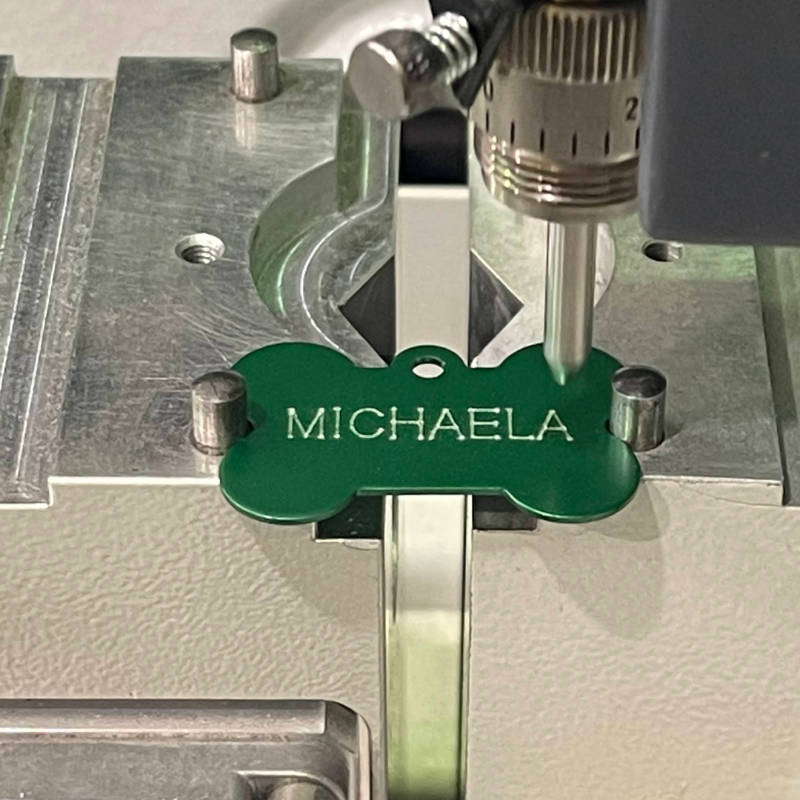 Pet tag engraving Ireland